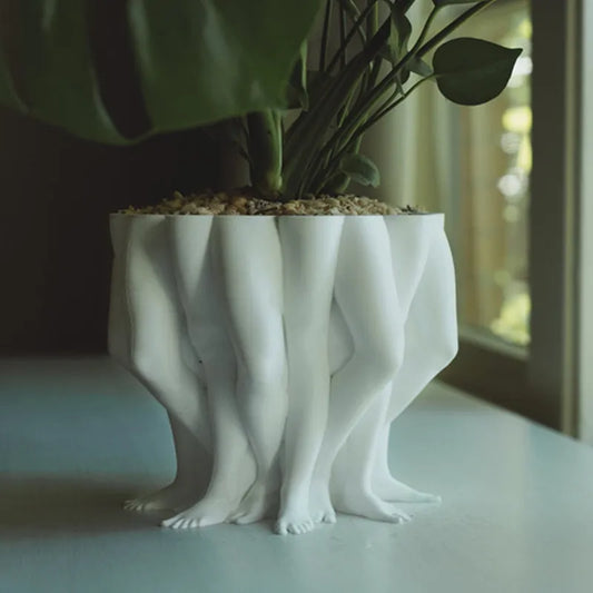 3D Printed PolyLeg Plant pot